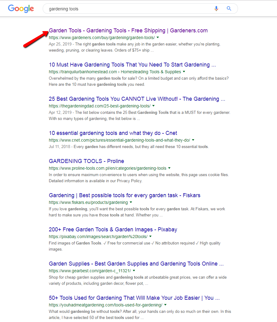 Screenshot from google 